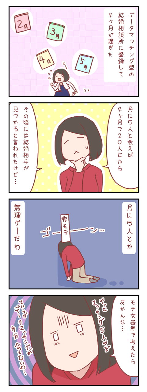 「4ヶ月で成婚」の落とし穴(婚活編)【ろぐ564】