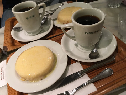 観音屋にて