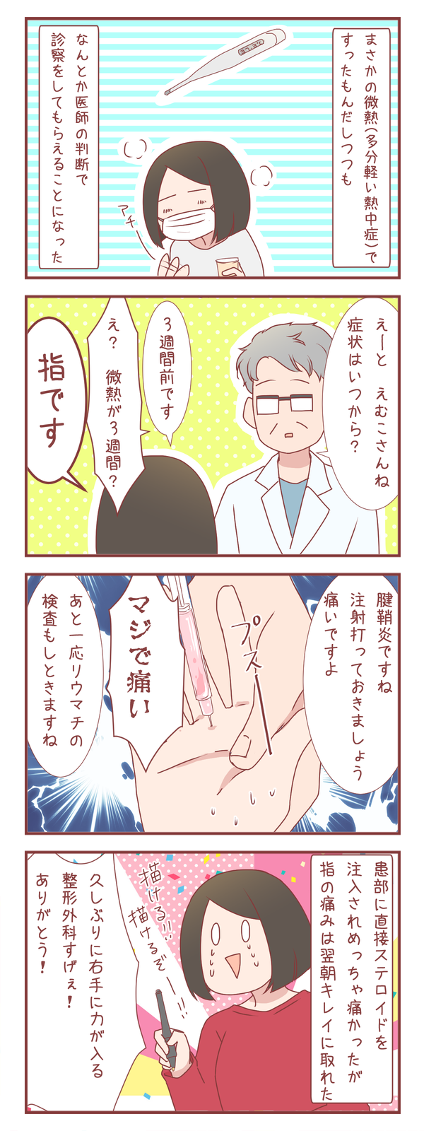 整形外科で腱鞘炎の治療を受けた結果