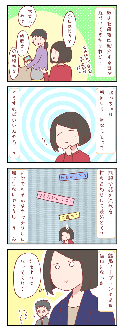 彼氏を親に紹介するときの下準備って？（婚活編）【ろぐ835】
