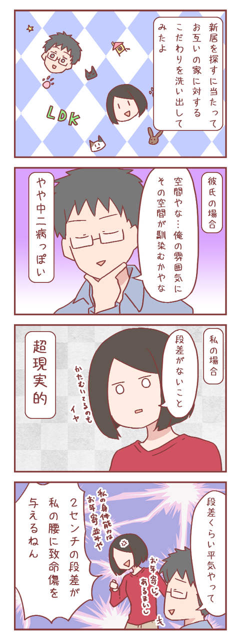 新居探し、それぞれが家に求めるもの（結婚準備編）