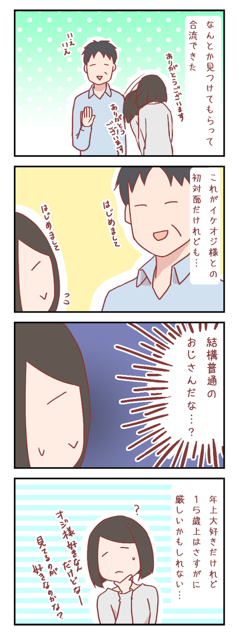 理想と現実のギャップがそこそこ(婚活編)【ろぐ568】