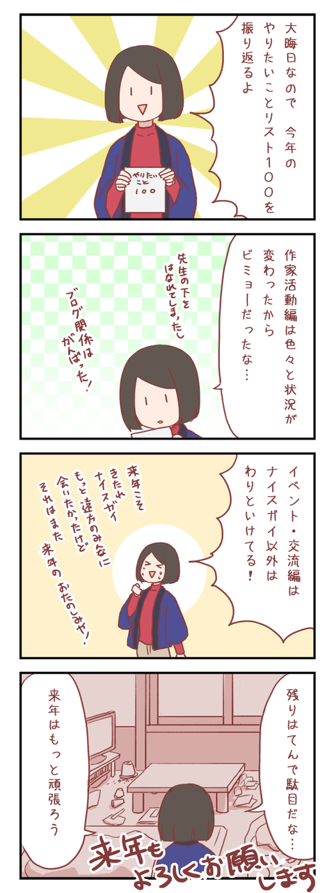 【ろぐ４１１】２０１７年やりたいことリスト１００を振り返る！