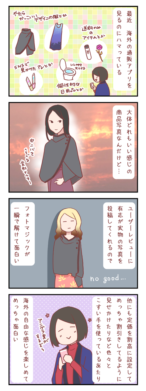 自己流海外通販サイトの楽しみ方【ろぐ５２８】