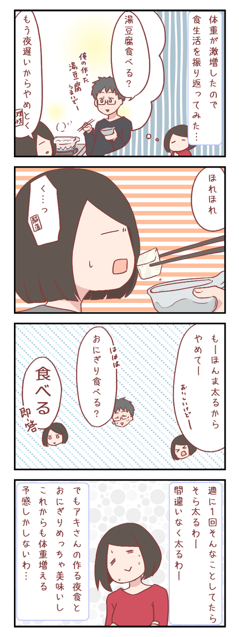 これもある種の幸せ太りといえるのか（婚活編）【ろぐ831】