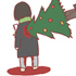婚活で知り合った男性からクリスマスイブに届いたメッセージ