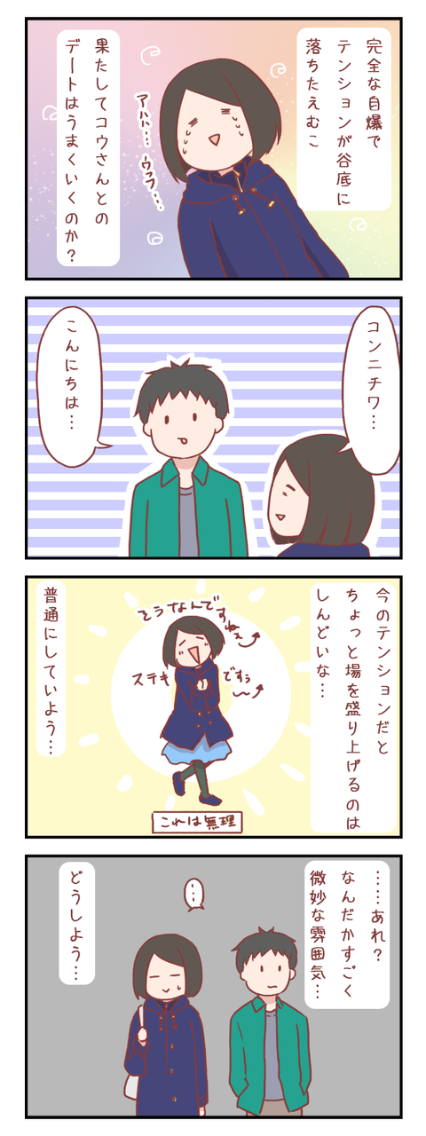 テンションが素になった時（婚活編）【ろぐ５０９】