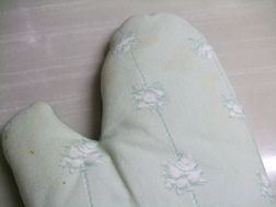 オーブンミトンを洗う おうち大好き
