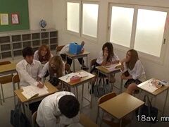 底辺高校の授業風景～JKギャルが授業中に・・・～