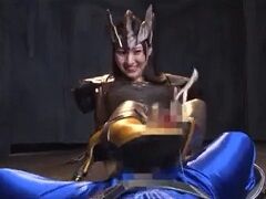 悪の女幹部のブーツコキで4連続射精させられM堕ちさせられるヒーロー