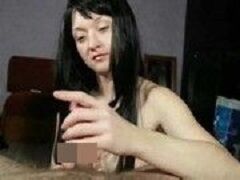 奇跡的な感覚を持つ女の3連続射精手コキが凄い