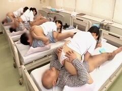 美人ナース達がシックスナインで採精する病院