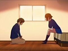 【アニメ】憧れの先輩をM男調教する後輩JK
