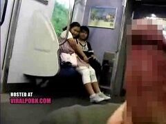 地下鉄で露出