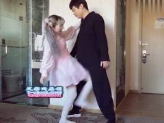 「ゴスロリ娘のこんな弱弱しい金蹴りなら何発喰らってもラクショーｗ」→徐々に涙目になる男
