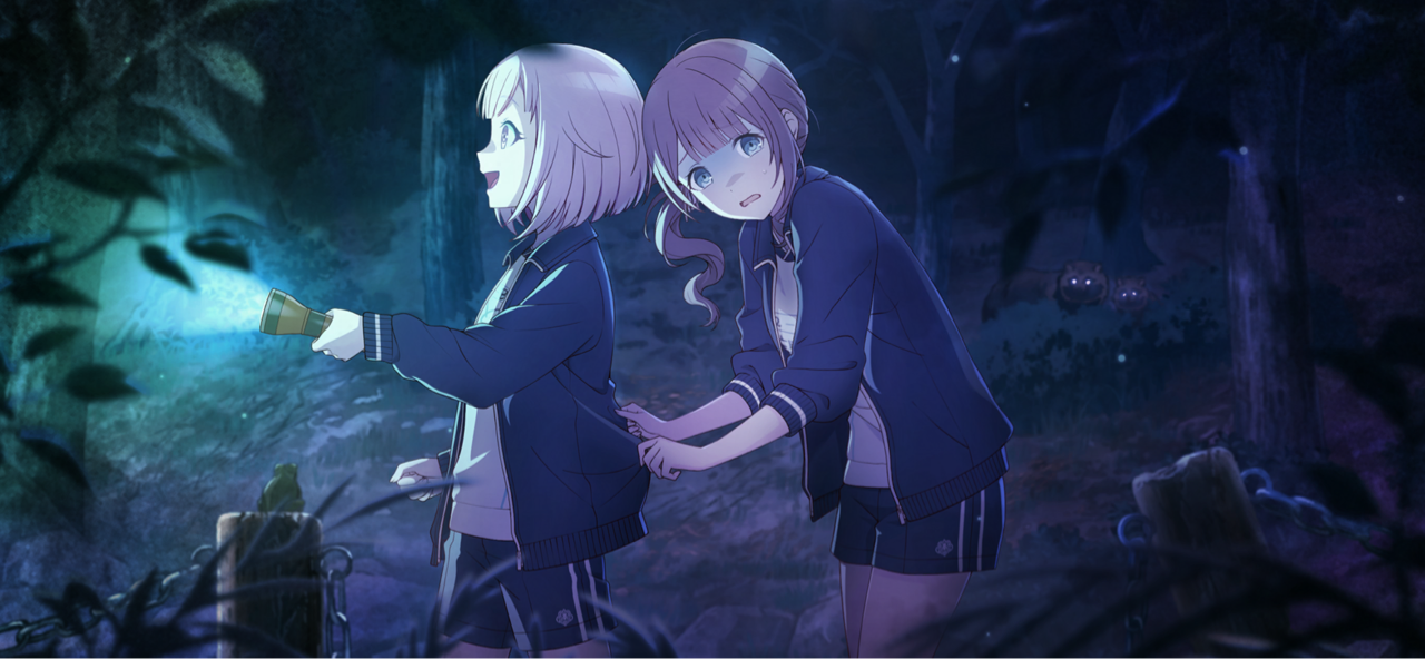 プロセカ 色紙 50A 朝比奈まふゆ わんだほらーな肝試し プロセカ 50a 色紙 わんだほら～な肝試し 特訓前後 朝比奈まふゆ2点