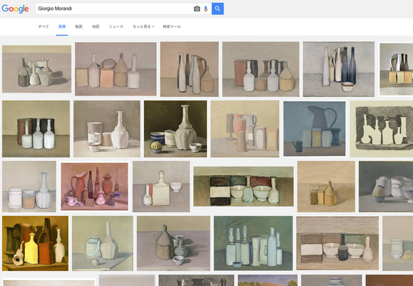Giorgio Morandi Google 検索