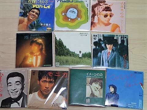 三木聖子「まちぶせ」シングルCD タイムスリップグリコ 懐