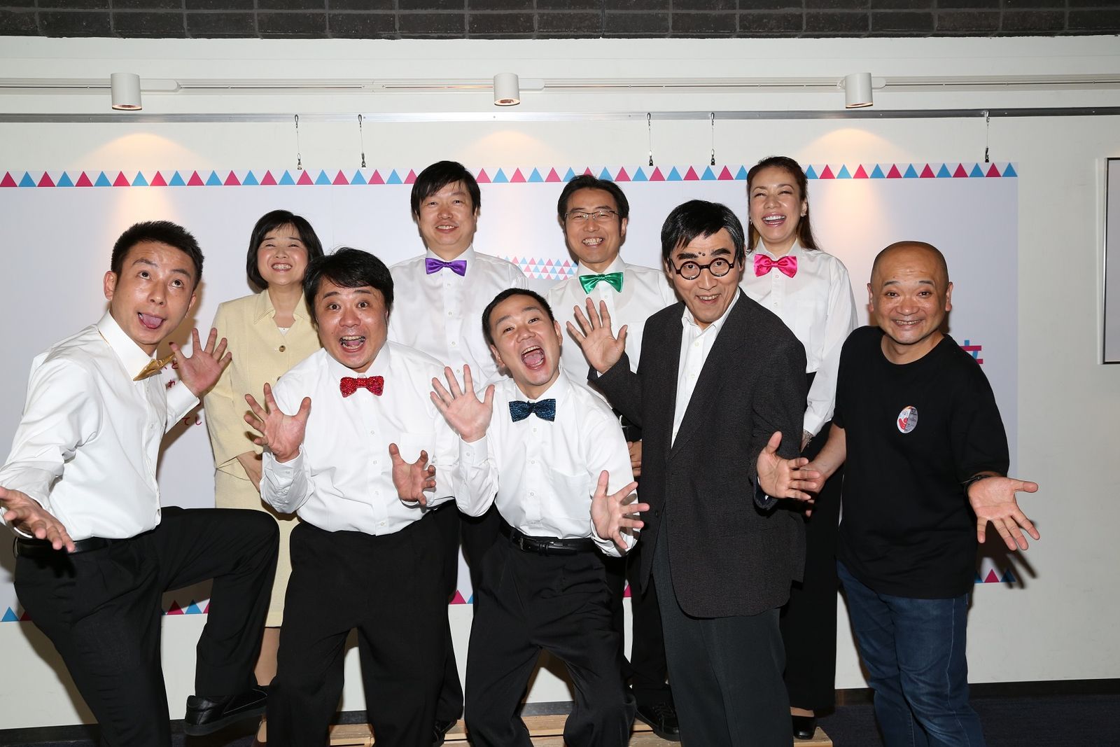 てんぷくトリオのコント 公開フォトコール コメント 観劇予報