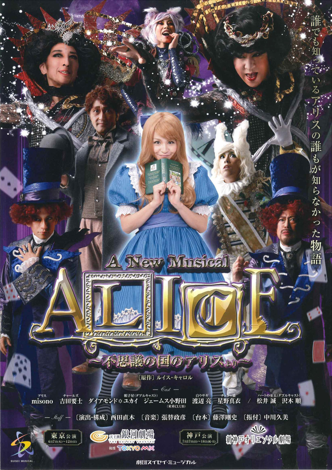 商品説明必読】雪組バウ・ミュージカルコメディ アリスの招待状 （宝塚 