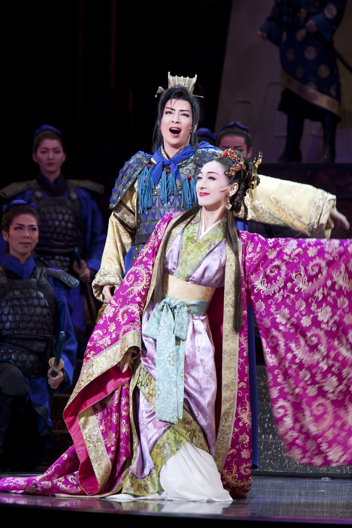 宝塚 花組 ミュージカル 虞美人 真飛聖