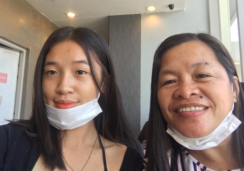 レキシー・ジェーン・デマタさんと母親+