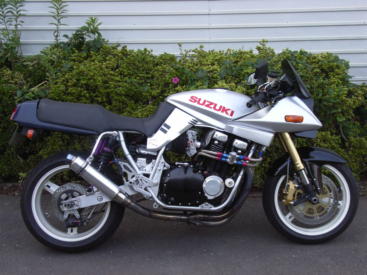 フォーク延長キット GSX1100S セッティング カスタム : ウイニングラン 