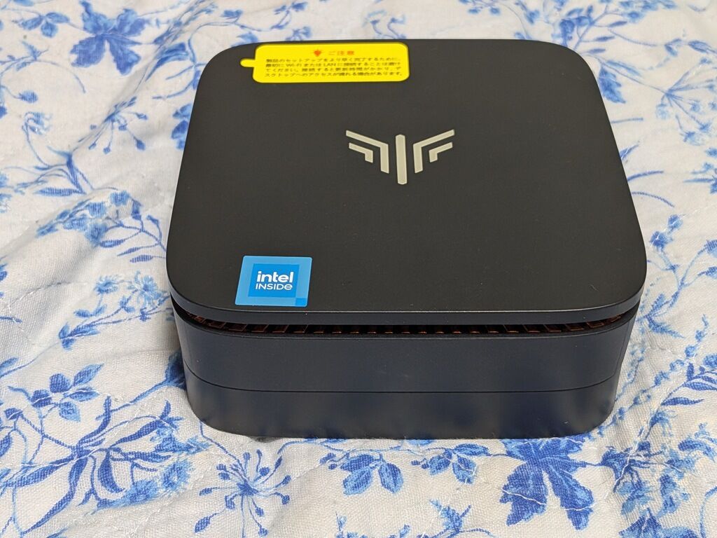 NIPOGI ミニPC Intel Inside 本体と電源アダプターのみ NIPOGI