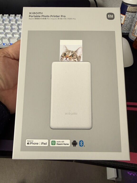 シャオミのポータブルフォトプリンタープロを買った : 趣味と食べ歩き