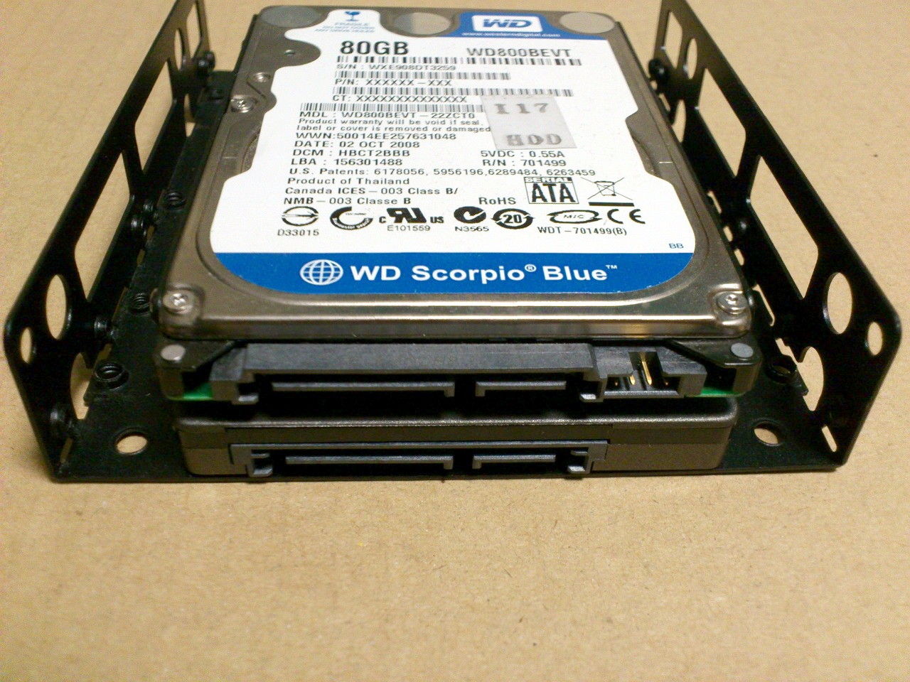 P1でssdと2 5インチhddを積む Endows Blog