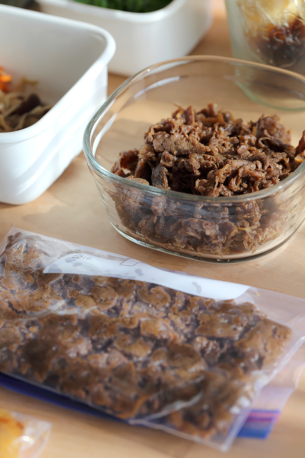 牛　時雨煮　イワキ　ジップロック　定番　常備菜　作り置き
