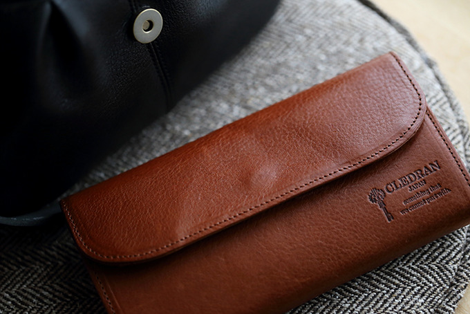 クレドラン 財布 CLEDRAN 長財布 ギャルソンタイプ FLEUVE フルーヴ 