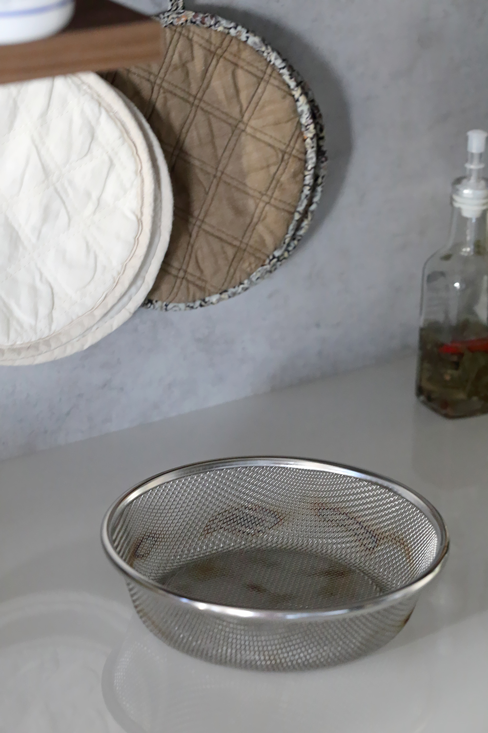 ザル　PRESSENCE　基本のザル　浅型