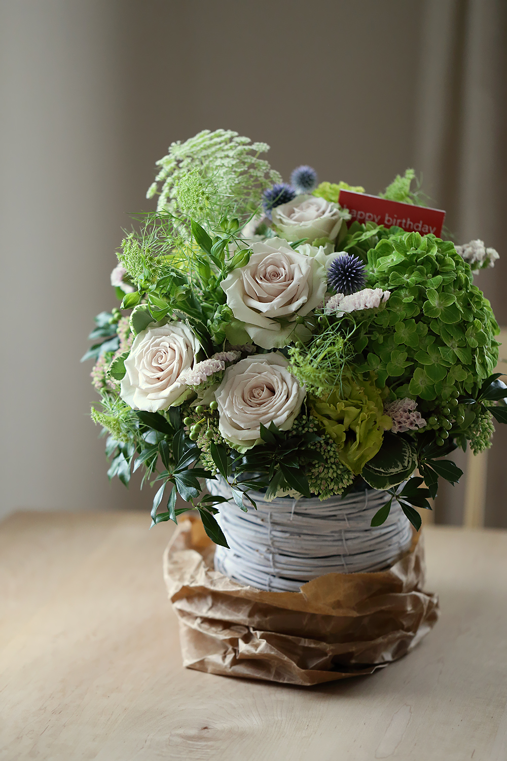 バラ アレンジメント tutusflowers チュチュスフラワース