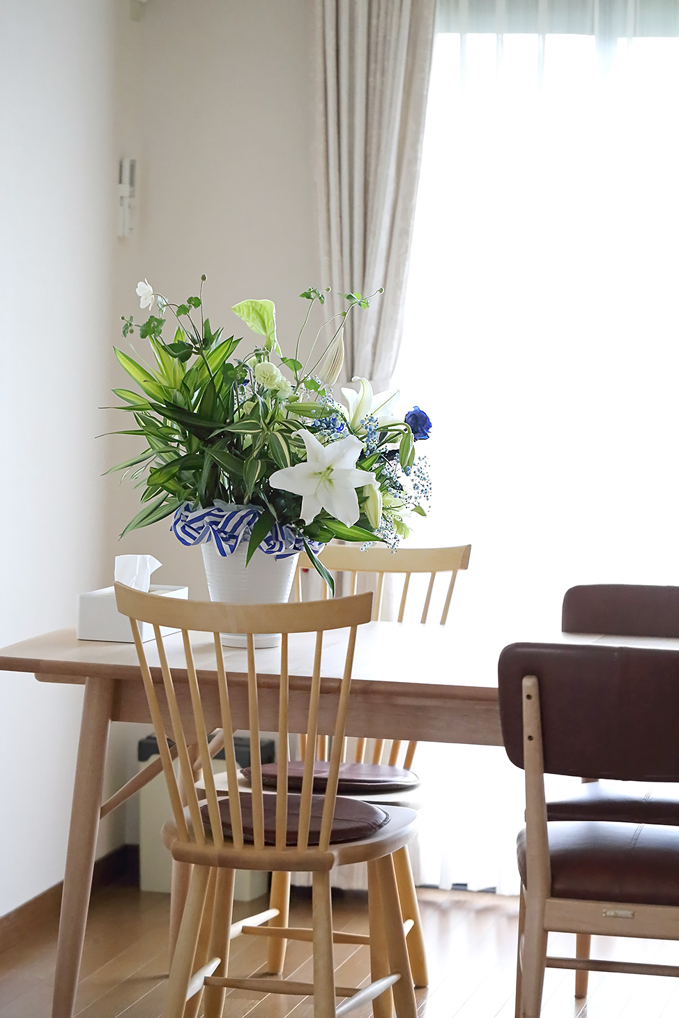 結婚記念日 サプライズ 青いバラ 花束 ブーケ