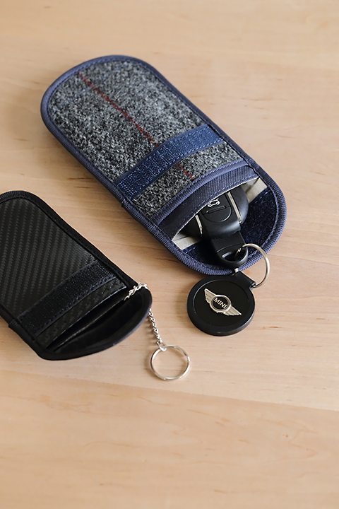 リレーアタック キーケース 電波遮断 ポーチ スマートキー 防犯