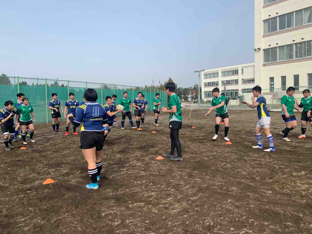 帯広遠征2日目 遠軽高校ラグビー部 Engaru Blues