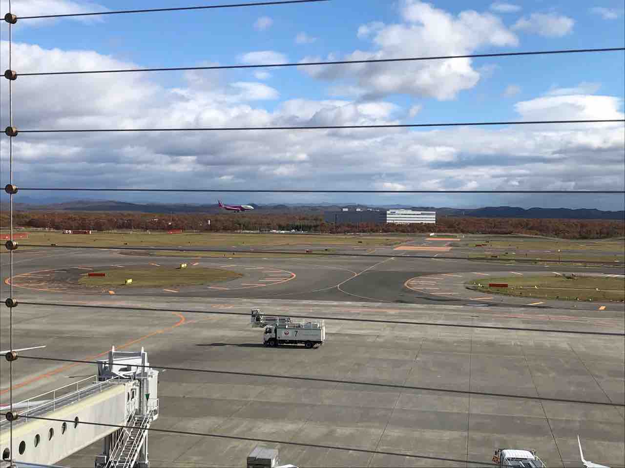 新千歳空港の展望デッキは天気が良いと最高 私の札幌転勤作戦