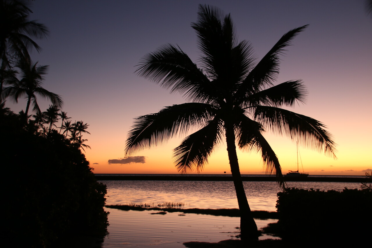 夕日 アフターサンセット At Anaeho Omalu Bay ２０２０年７月７日 ｂｙハワイ情熱星空ツアーズ ハワイ島でハワイ気分 By ﾊﾜｲ情熱星空ﾂｱｰｽﾞ