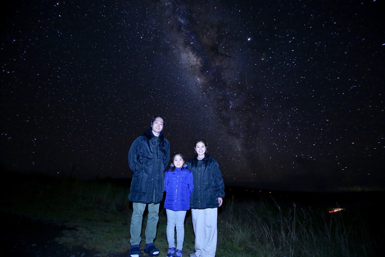 立ち上がる天の川 マウナケア山麓情熱星空ツアー ２０１９年７月２９日 ｂｙハワイ情熱星空ツアーズ ハワイ島でハワイ気分 Byﾊﾜｲ情熱星空 ﾂｱｰｽﾞ