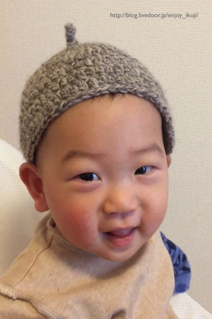 公園で見かけて一目惚れしたどんぐり帽子を作ってみた 東京で4歳差子育て頑張ってます