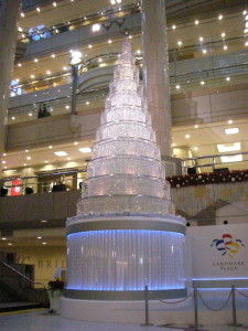 スワロフスキー クリスタルツリー10 Enjoy Yokohama 横浜ブログ