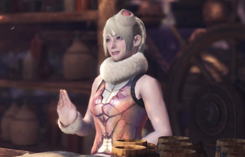 Mhwの受付嬢さん エッチなバニーガール姿を披露してしまう ｗ Eスポ