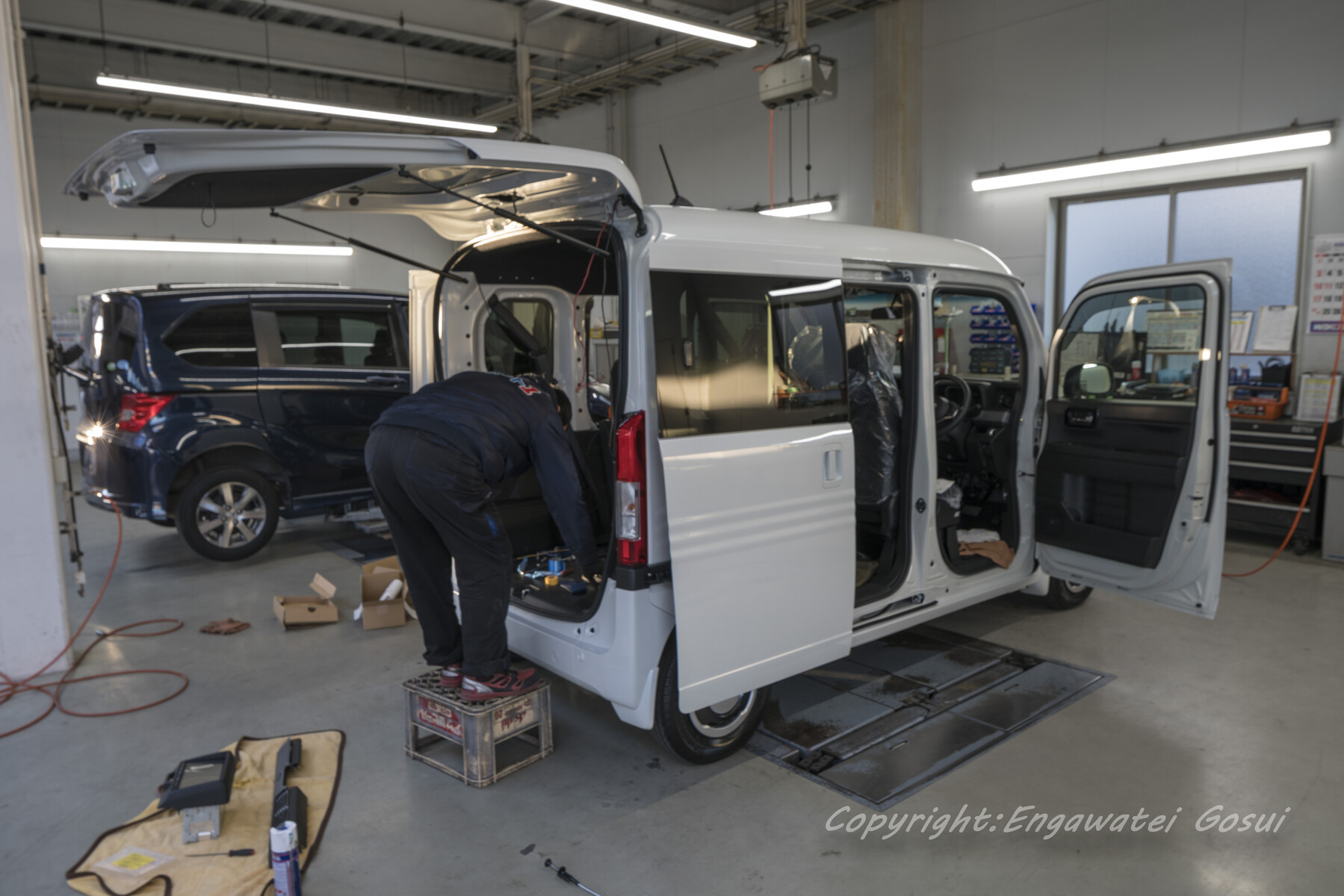 ロードバイクをそのまま運搬できるhonda N Van 縁側日記 ロードバイクをそのまま運搬できるhonda N Van 縁側日記