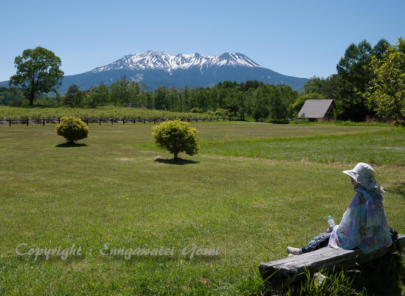 開田高原と御嶽山 17 06 11 縁側日記 開田高原と御嶽山 17 06 11 縁側日記