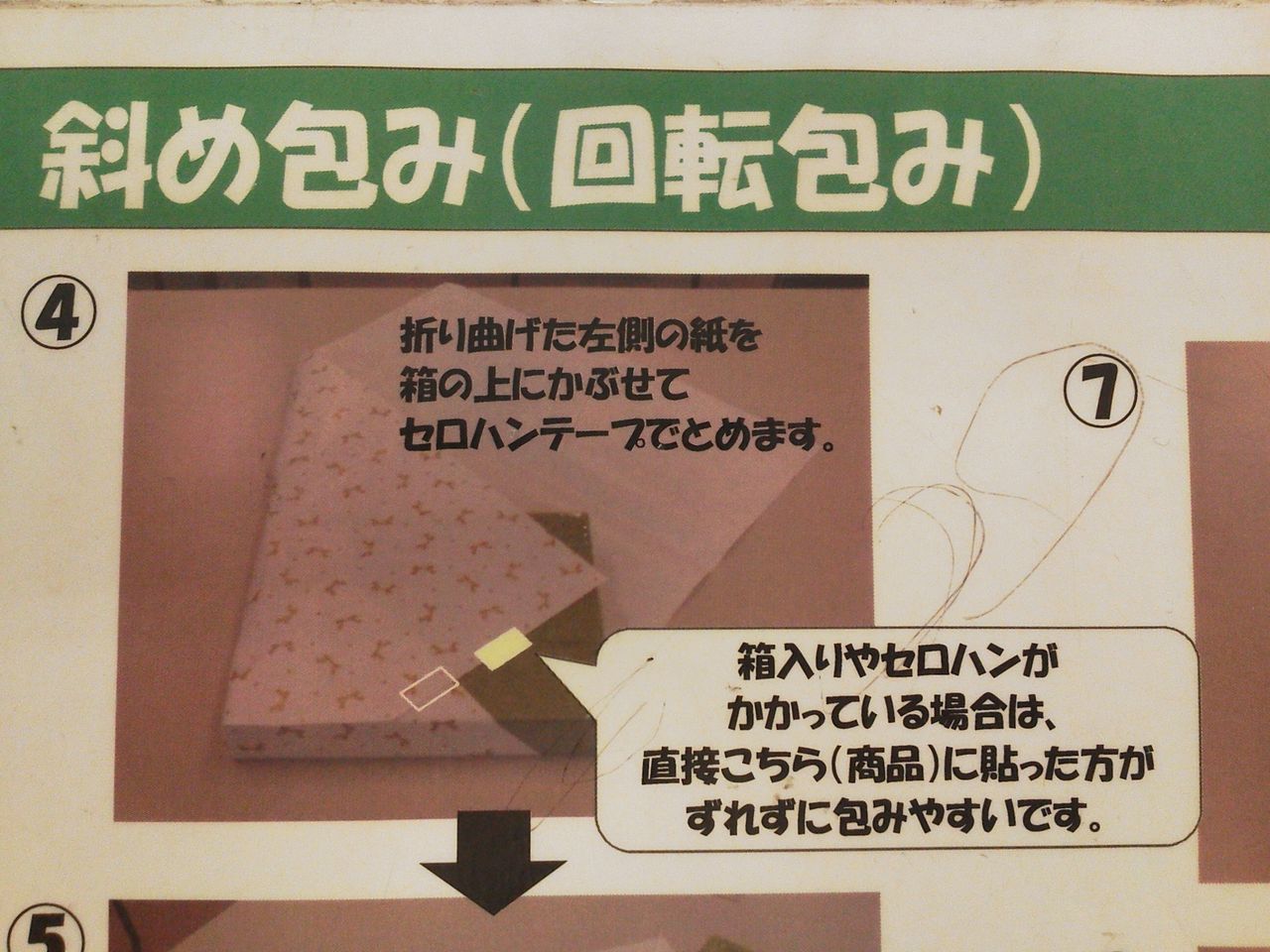 ラッピング方法 プレゼント 米と麺