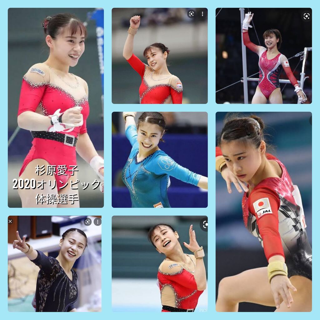 日本女子体操選手 杉原愛子選手に元気をもらう 米と麺 日本女子体操選手 杉原愛子選手に元気をもらう 米と麺