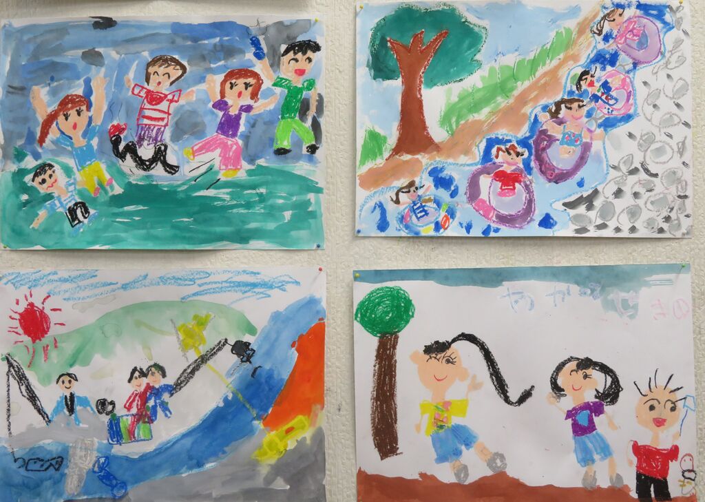 コロナ禍の夏休み アトリエ村絵の会
