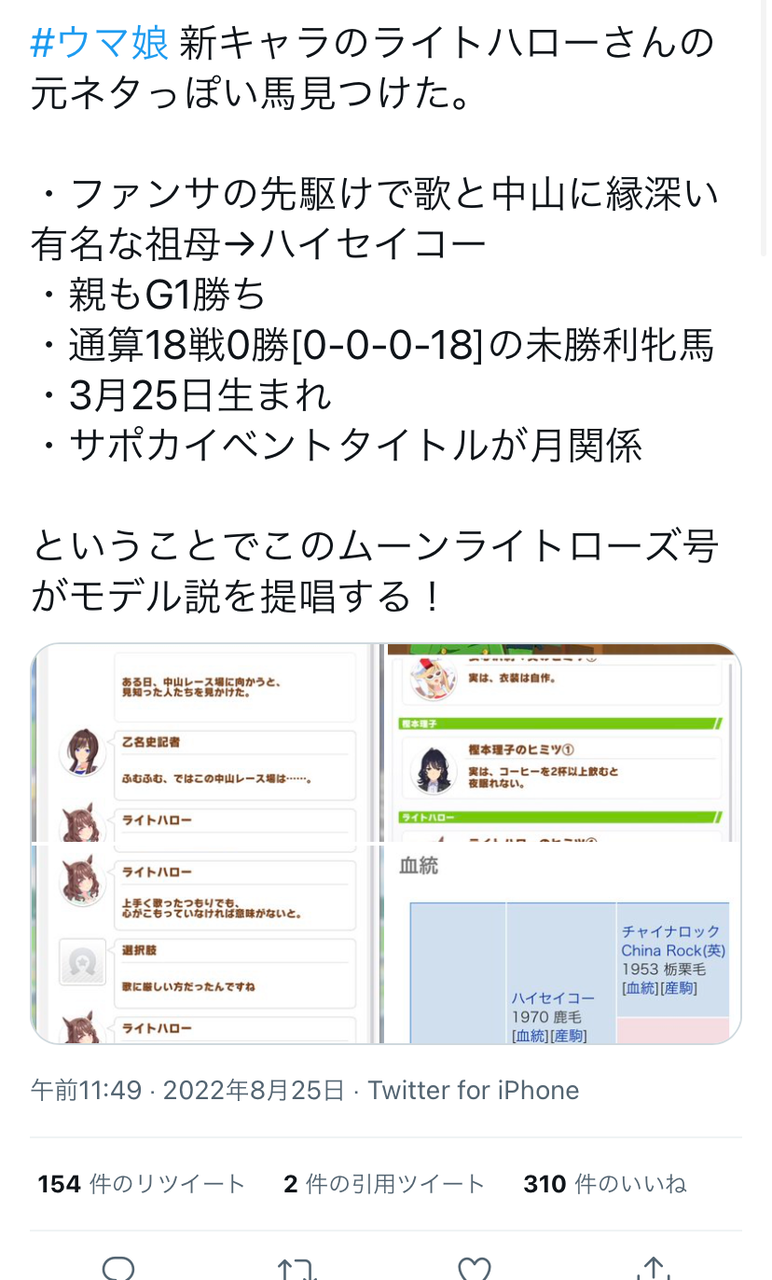 【まとめ】理事長ノーザンテーストたづなトキノミノル代理サンデーサイレンスらしいけどライトハローは？ : ウマ娘まとめ