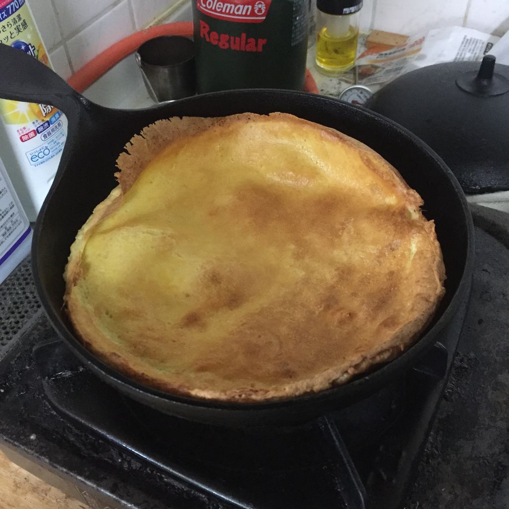 ダッチベイビー キャンプで焼きたい プーさんの放浪記
